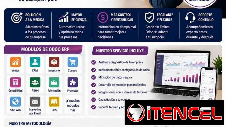 💻 IMPLEMENTACIÓN DE ODOO ERP | SISTEMAS DE GESTIÓN PARA NEGOCIOS | TUPINCHA 🔧