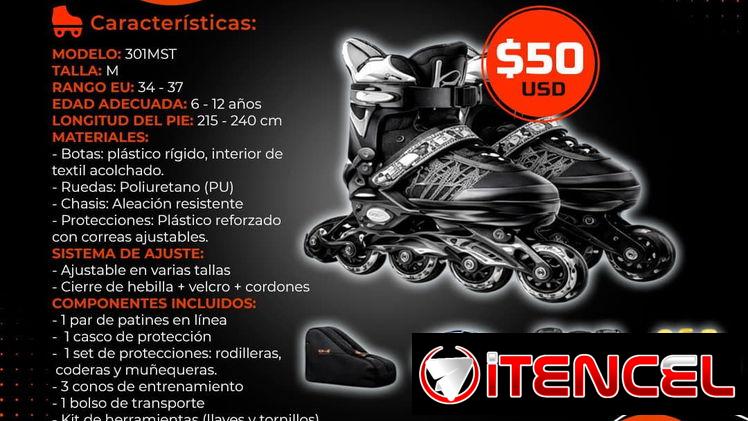🛼 PARA LOS PEQUES 🛼 JUEGO COMPLETO DE PATINES CASCO Y RODILLERAS. MENSAJERÍA Y FACTURA. TLF 54833699