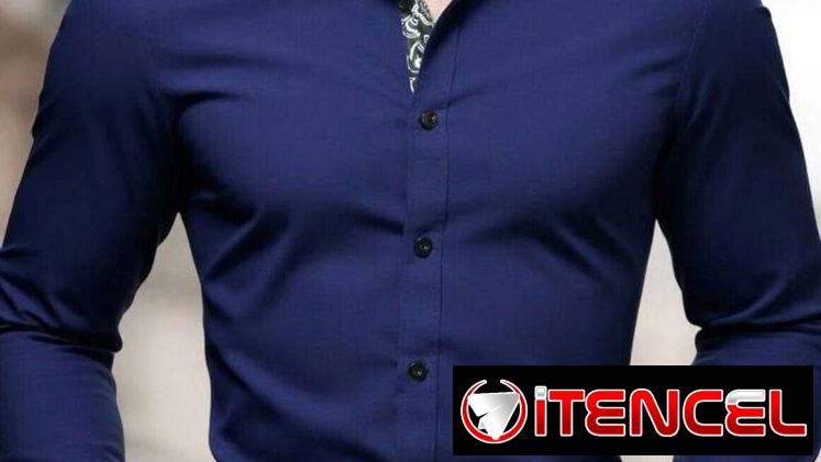 Camisas para hombres, detalles en las fotos