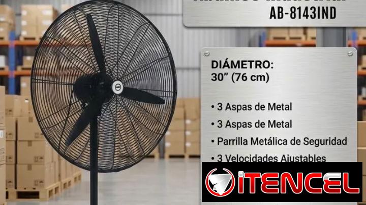 Ventilador industrial 🌪️❗