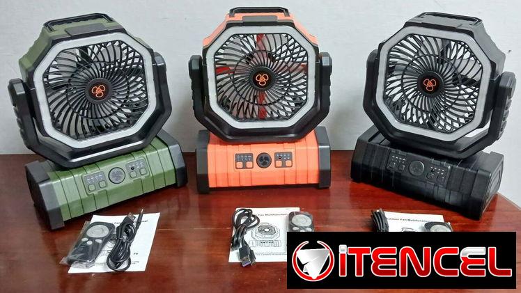 Ventilador recargable