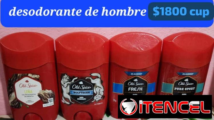 Desodorante en barra Old Spice y Desodorante de gel Gillette en venta