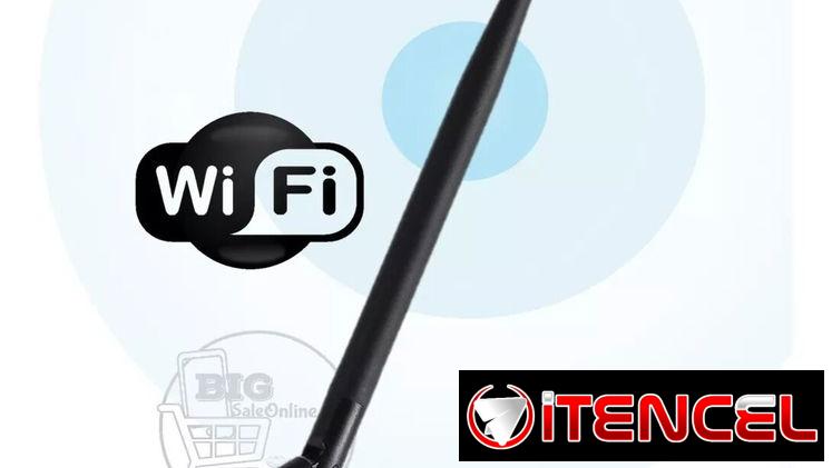Adaptador Wifi USB Grande 17cm Receptor NUEVO Antena Alta Ganancia PC Tarjeta Red Wifi Memoria Red CALIDAD Modem