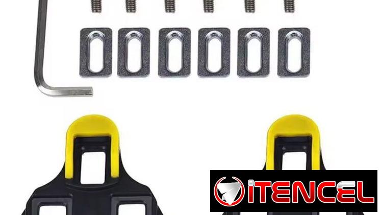 Placas Shimano de 6 grado (Amarillas)