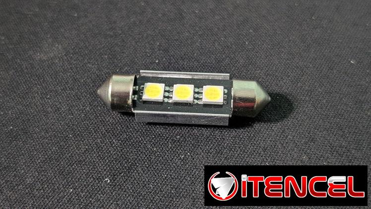 Bombillos LED para lamparas de interiores, maleteros o chapa.
