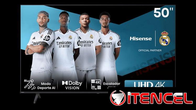 TV  Hisense 50″  – SmartTV  – 4k – Ultra HD – HDMI – USB – Bluetooth  – Dolby Vision – Wi-Fi