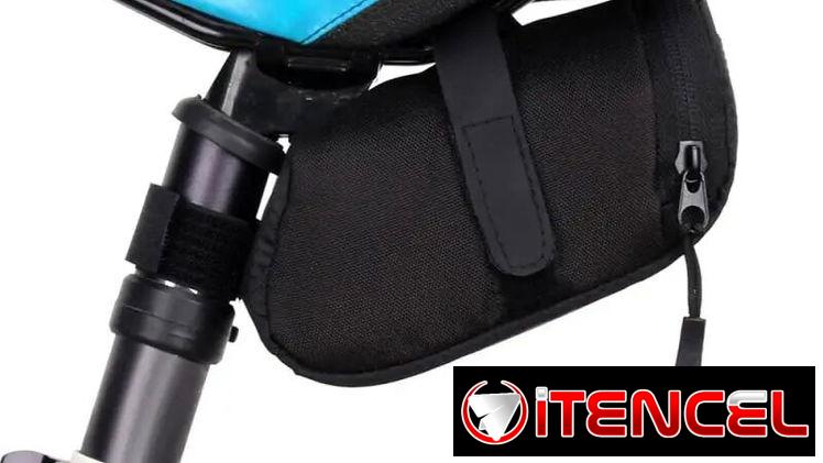 🔲​ BOLSO TRASERO PARA BICICLETA 🔲​ VA AL SILLIN 🔲​ COLOR NEGRO ZIPPER 🔲​ 5.887.2360