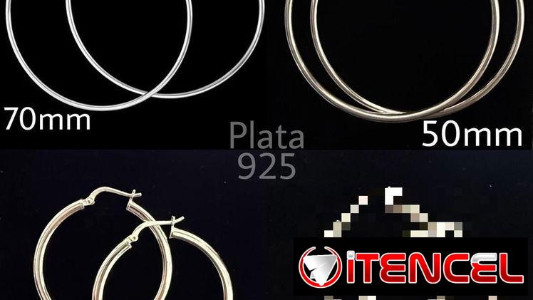 Aretes y Argollas de Plata 925