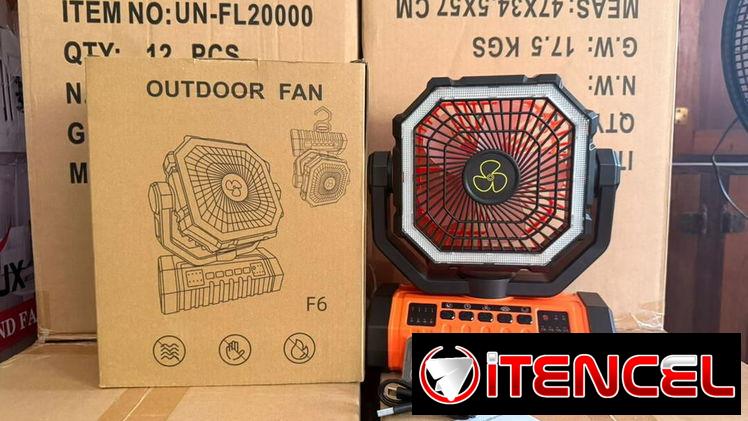 Ventiladores recargables