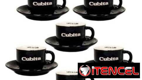 Tazas Cubitas. Dos formatos disponibles. Para café expresso y para capuchinos. Mensajeria disponible