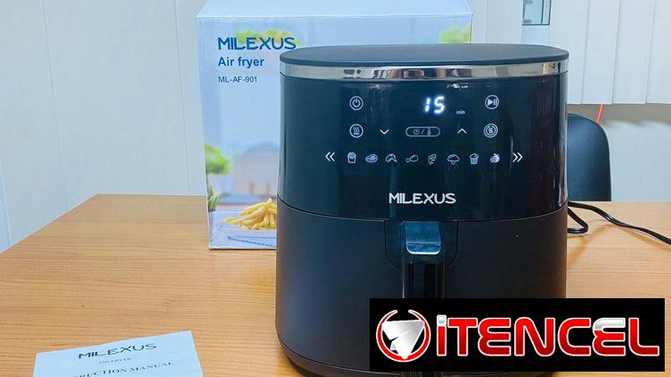 🌯 60💲🌯 FREIDORA DE AIRE MILEXUS 4.2 LITROS. MENSAJERÍA CON FACTURA Y GARANTÍA. TLF 54833699