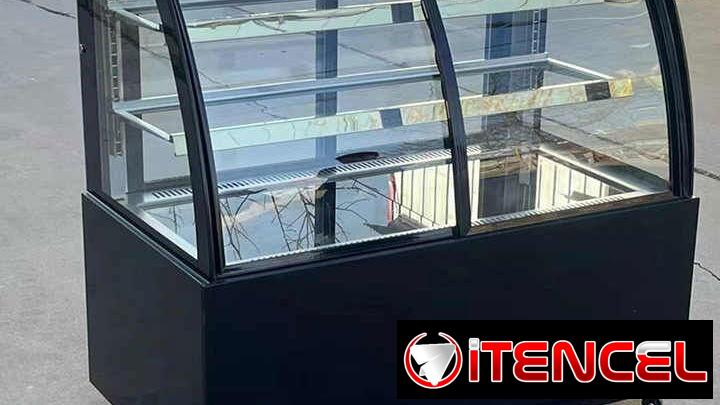 Dulcera REFRIGERANTE de 16 pies Vitrina Expositora de 180L marca Wynwood  $1680 USD con transporte incluido Garantía 2 m