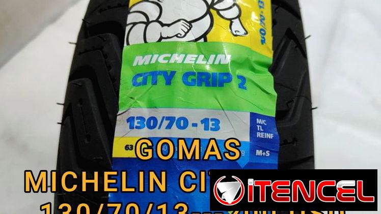 GOMAS MICHELIN PARA MOTOS (130/60/13)–(130/70/13)