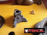 Piezas en bronce talladas