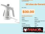 Vaporizador de Ropa 250ml Milexus Autonomía 15min, Vaporizador Portátil Milexus Autonomía 15 Minutos VPT#-0505