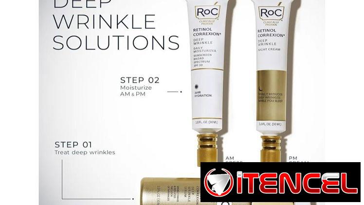 RoC Retinol Correxion Deep Wrinkle Daily Moisturizer con SPF 30 (30 ml) | videojuegoshabana.com