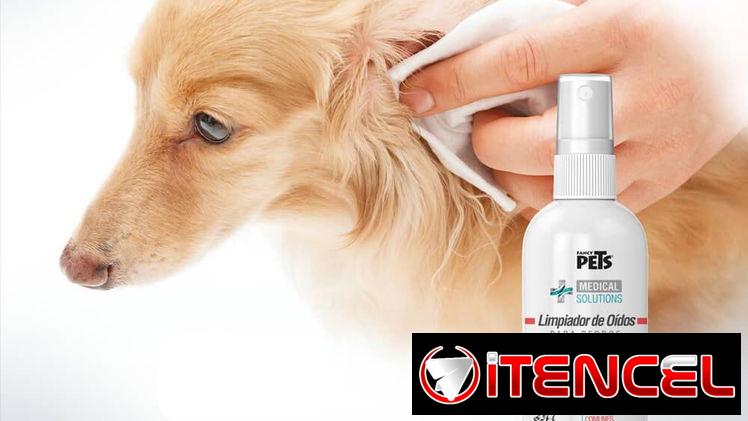 Limpiador de oidos para perros y gatos