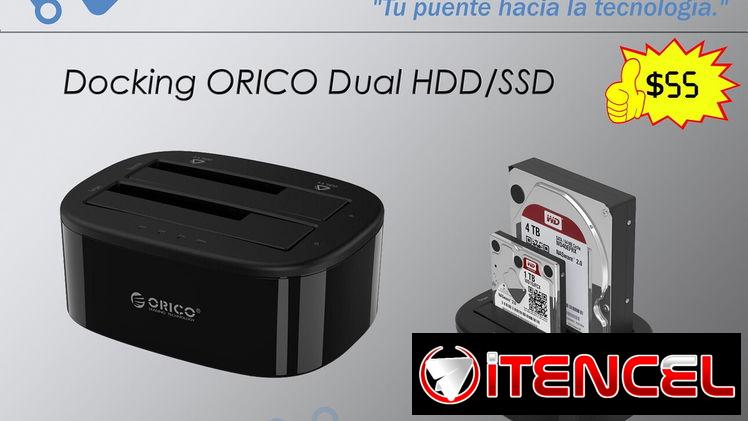 !!💻!! Docking station ORICO 6228US3 (Capacidad para 2 discos) !!💻!!