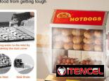 Expositor de hot dog — Expositor de perro caliente