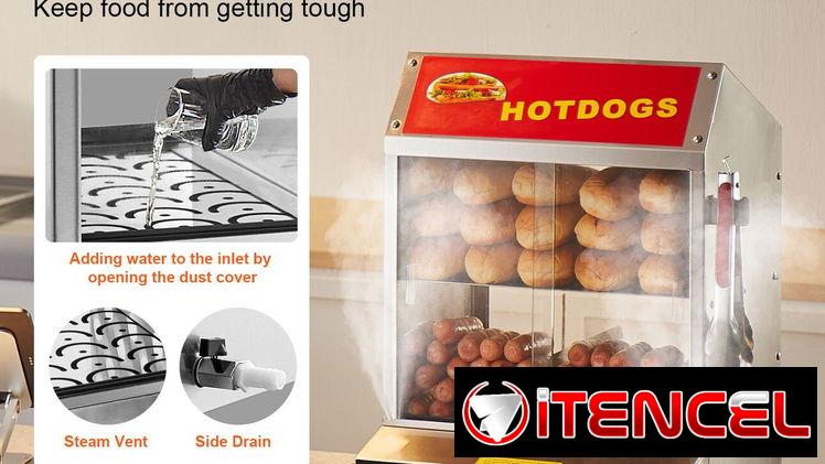 Expositor de hot dog — Expositor de perro caliente