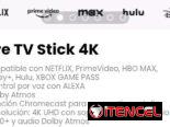 Fire TV Stick 4K. Compatible con NETFLIX, PrimeVideo, HBO MAX, Disney+, Hulu, XBOX GAME PASS
