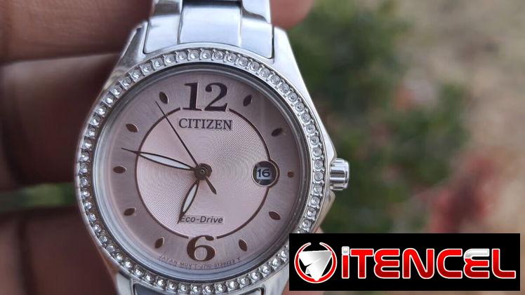 Hermoso Reloj mujer citizen eco drive fe1140