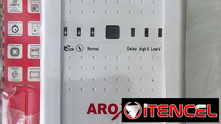 Protector de voltaje 220v de 30 amperes nuevo.