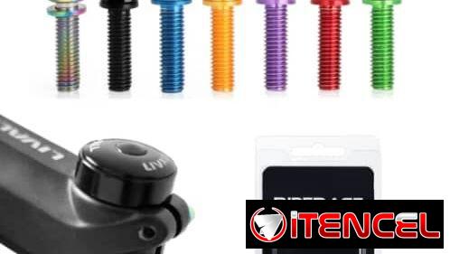 ✨🚴 Tornillos con aleación de titanium RiderRace para Bicicleta 🚴✨