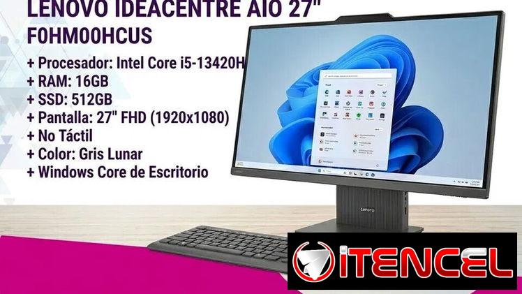 🖥️ PC ALL IN ONE | LENOVO IDEACENTRE AIO 27″ – ¡ELEGANCIA Y POTENCIA TOTAL! 🖥️ | 680USD