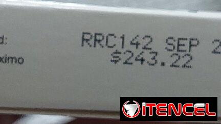 Cetirizina, caja con 10 tabletas