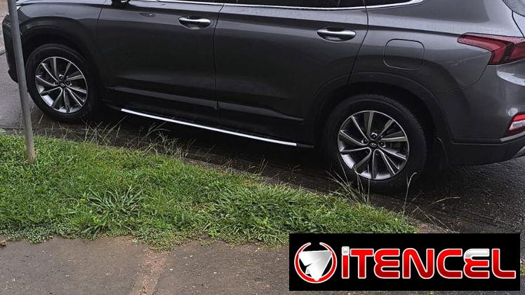 Vendo un negocio, Hyundai Santa Fe, 2019, siete plazas este es el panameño motor 2.4