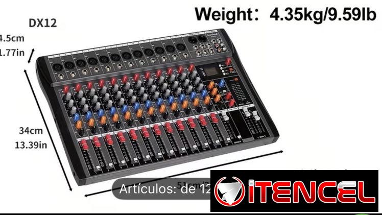 Consola mezcladora de aidio