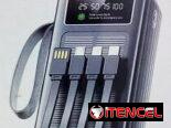 ///POWER BANK SOLAR DE GRAN CAPACIDAD 35000 mAh EN CAJA ////////