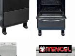 Cocina de gas con horno de 4 quemadores con magneto marca Premier
