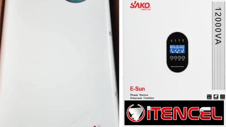 Kit Solar Inversor SAKO 12000W con Batería MUST 15360Wh mensajería gratis