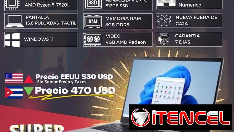 Laptop Dell Ryzen 3