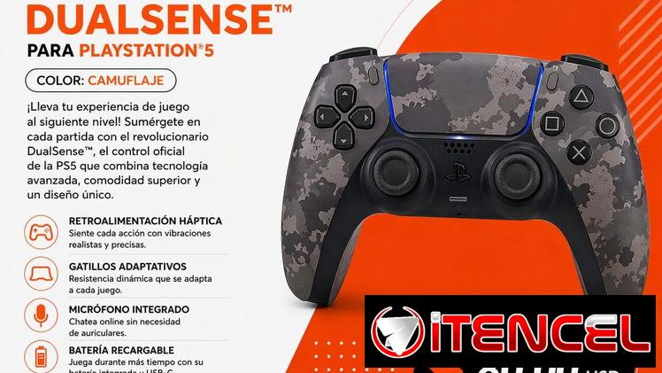 Control Inalámbrico DualSense Camuflaje para PS5 | Mando Original PlayStation 5 en La Habana
