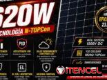 PANELES SOLARES 620W/CABLE FOTOVOLTAICO