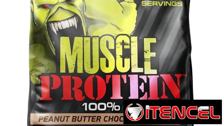 Proteína de suero 100% en polvo;Sabor: Chocolate con mantequilla de cacahuete. 5lb