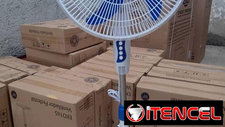 Ventilador *Eko* 16″ (Pedestal)  🧾 Factura y Garantía: 1M 🪙 Precio: $40 USD 💵