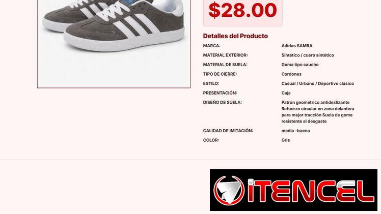 Tenis Adidas Samba Gris de 1.60 lb: Tracción y Comodidad Calidad Real Pro VPT#-0376