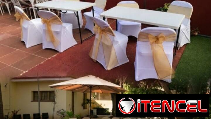 Alquiler de mesas, sillas y sombrillas en La Habana