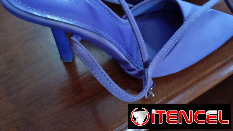Trusa de mujer y zapatos de mujer #36 morado.