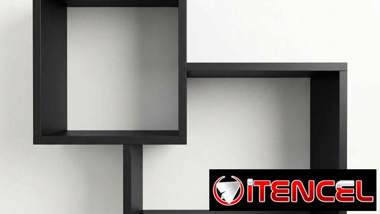 Estante de Pared Moderno Compacto