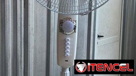 Ventilador recargable de pedestal Milexus