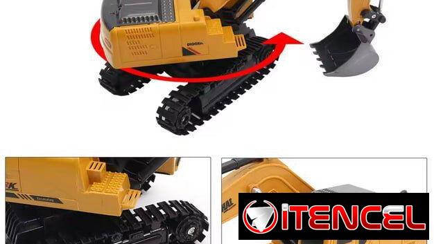 Excavadora RC de Construcción Perfecta para los pequeños de la casa