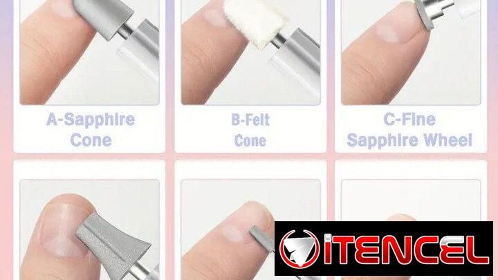 Juego profesional de taladro eléctrico para uñas – Recargable por USB NUEVA EN CAJA