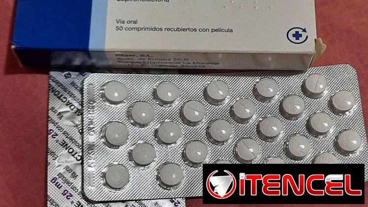 ESPIRONOLACTONA 25mg en Vedado, 50 tabletas/2000 CUP