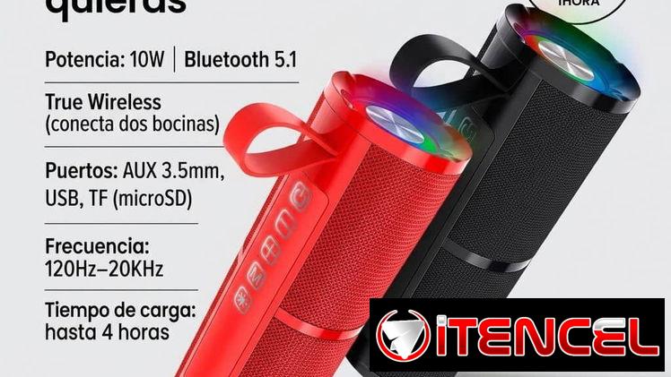 [22] BOCINA BLUETOOTH 1Hora BOC-060