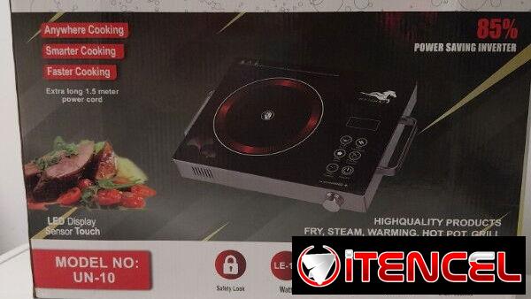 Cocina infrarrojo UNIZUKI 85% AHORRO DE ENERGÍA SELLADO EN SU CAJA